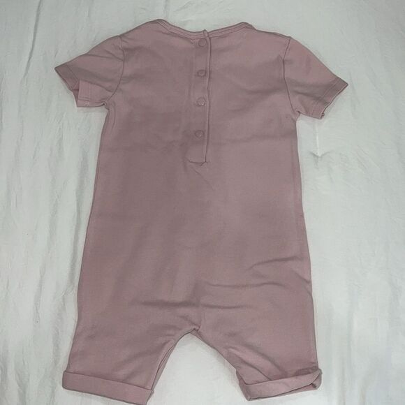 MILES THE LABEL BASIC CLOUDY PINK ROMPER 12M - Picture 5 of 5